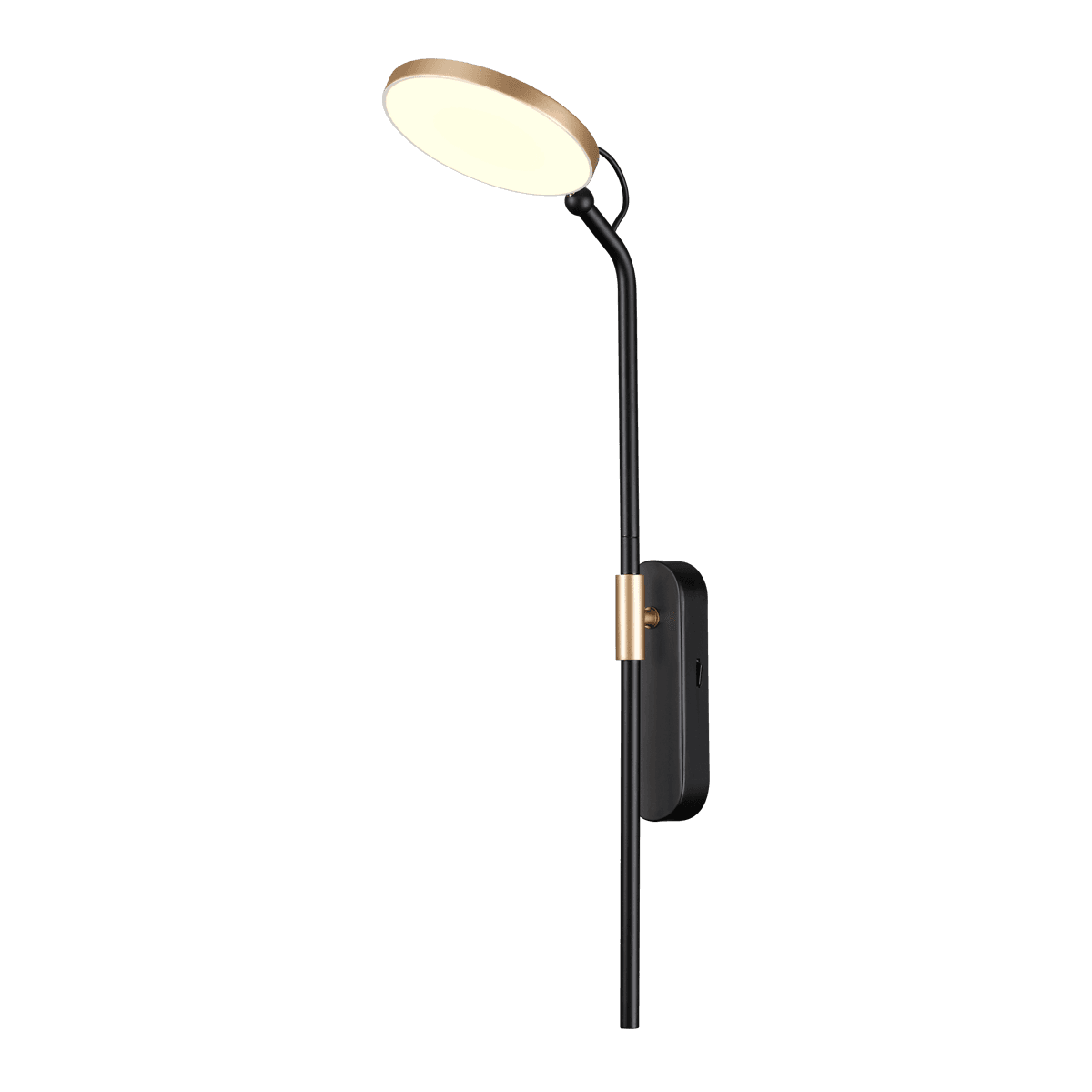 Odeon Light 4297/7WL HIGHTECH ODL22 123 черный с ант. бронзой/металл Настенный светильник IP20 LED 7W 731Лм 3000K REDMOND — миниатюра 2