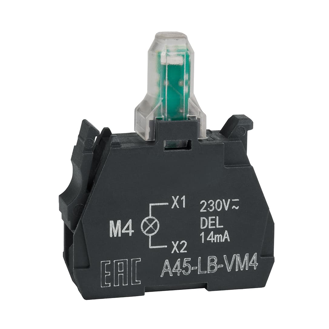 КЭАЗ Световой блок OptiSignal D22 A45-LB-VM4 красный 230-240VAC ZBVM4