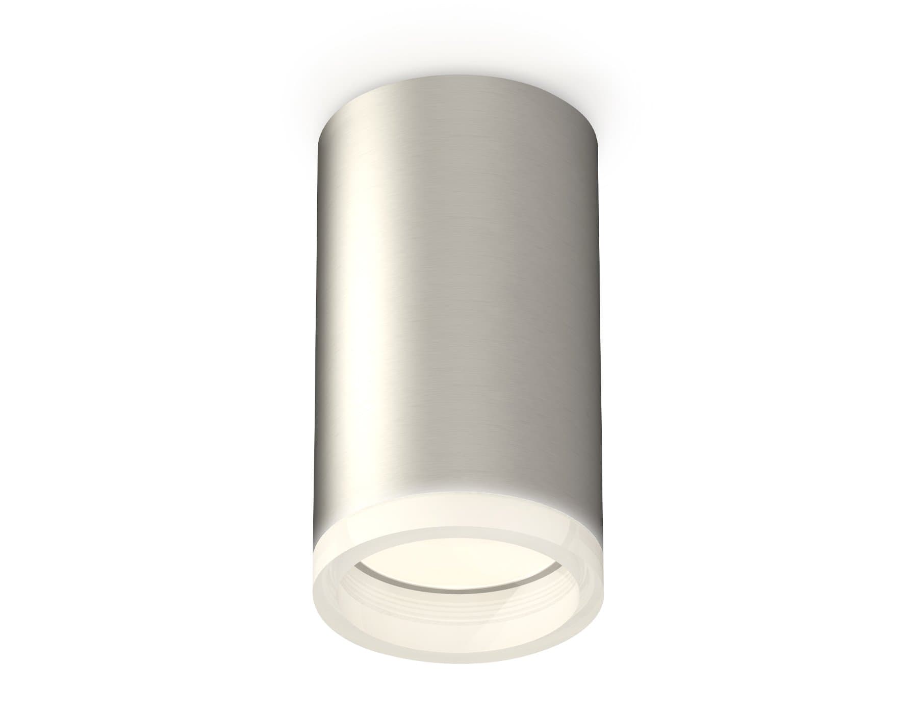 Ambrella Комплект накладного светильника XS6324040 SSL/FR серебро песок/белый матовый MR16 GU5.3 (C6324, N6245)