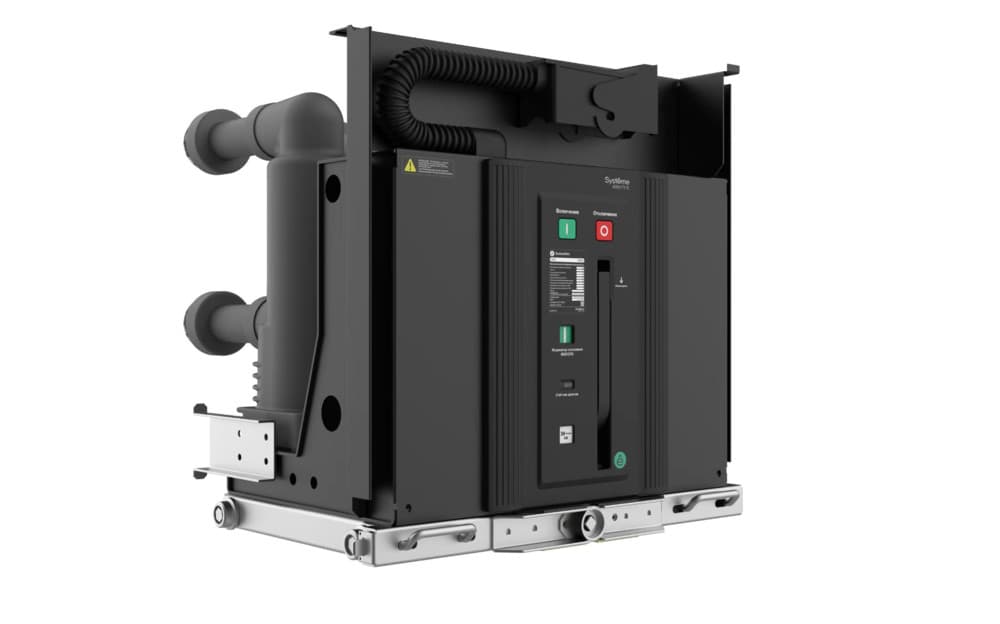 Systeme Electric Вакуум. выкл. стац. VEH 10кВ 630А 20кА, MCH AC/DC220В, MX/XF AC/DC220В 150мм