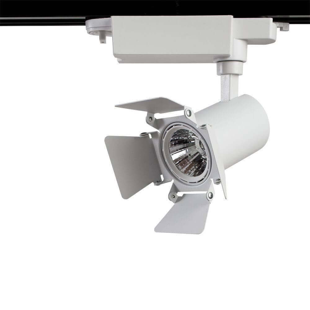 Arte Lamp Track Lights Белый Светильник трековый 1x9W 1xLED 1x560lm A6709PL-1WH — миниатюра 1