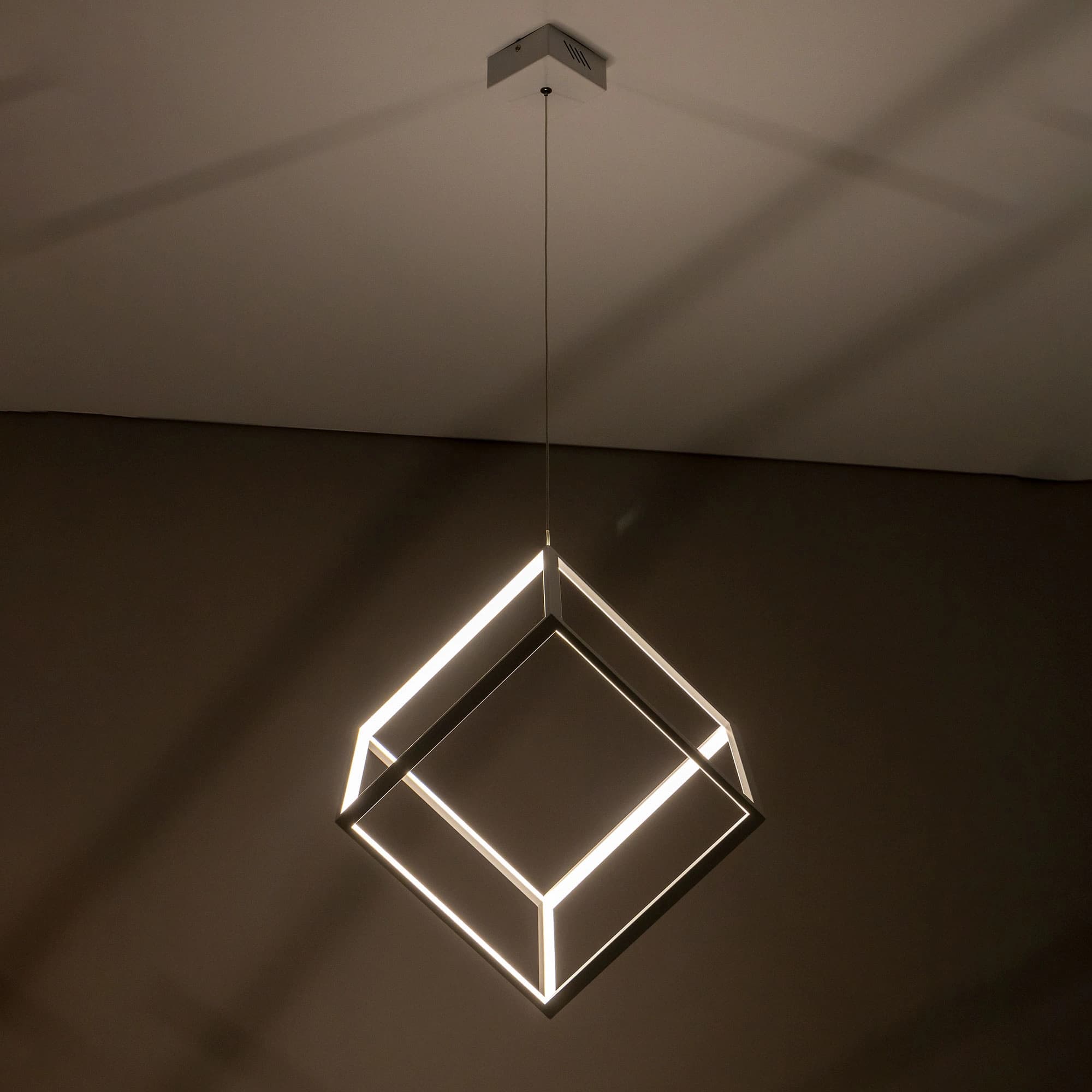 Citilux CL719300 Куб Белый Светильник Подвес, LED 40W*4000K — миниатюра 4