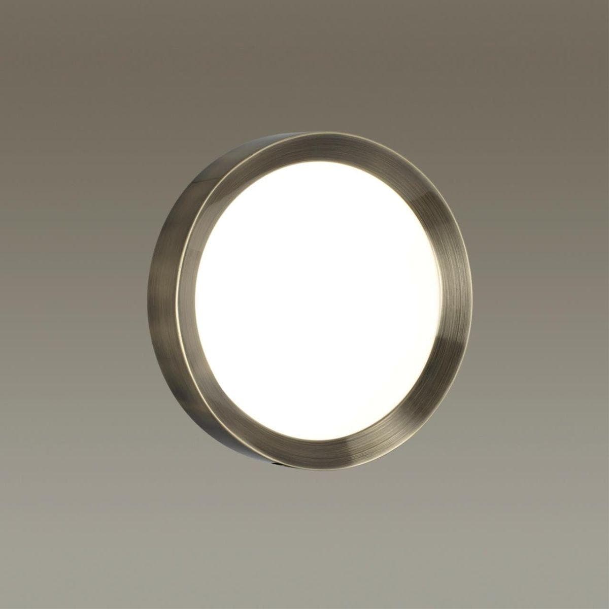 Odeon Light 4948/30CL WALLI ODL22 513 бронзовый/белый/пластик Настенно-потолочн.светильн. пульт ДУ LED 30W 4000K LUNOR — миниатюра 4