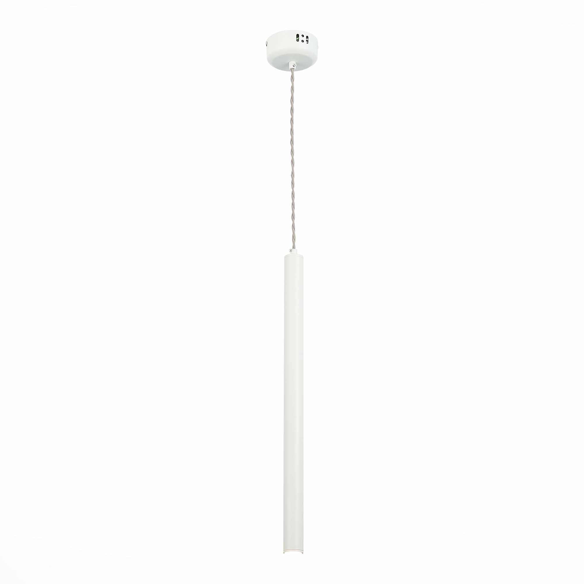 ST Luce ST153.543.03 Светильник подвесной Белый LED 1*3W 4000K 255Lm Ra IP20 D30xH1 500 180-240V