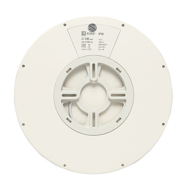 Умный потолочный светильник 230 мм 18 W EKF Connect — миниатюра 4