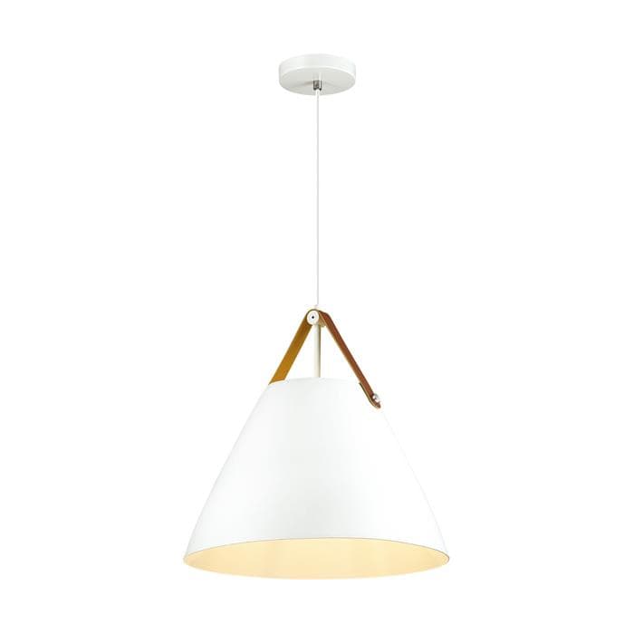 Odeon Light 4147/1 ODL19 390 белый Подвес E27 1*40W BERNI