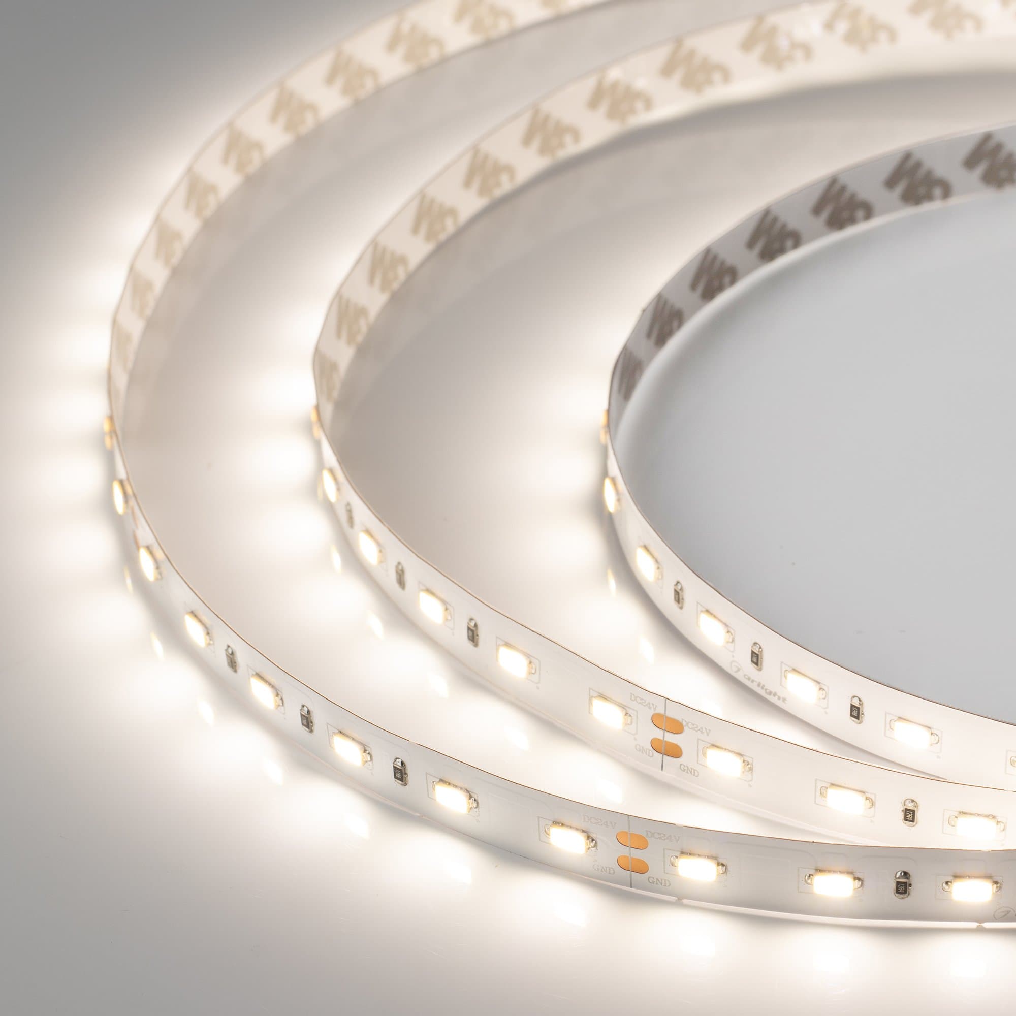 Arlight Светодиодная лента ULTRA-5000 24V Day4000 2xH (5630, 300 LED, LUX) (27 Вт/м, IP20) 017459 — миниатюра 3