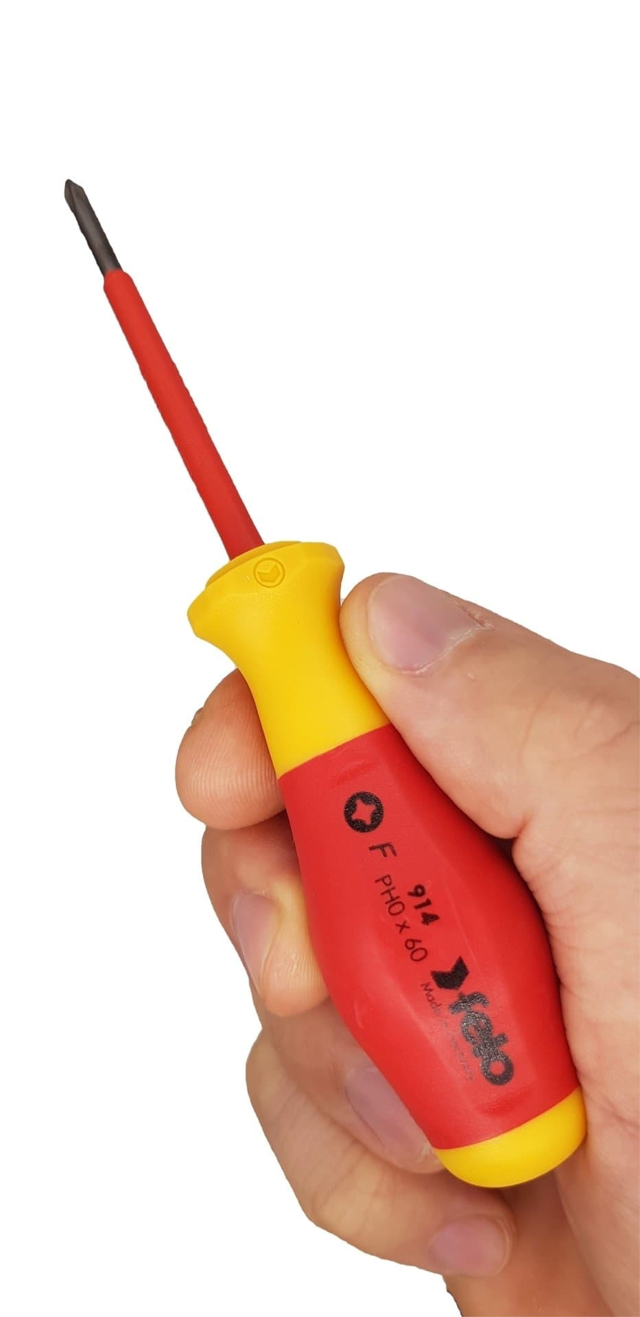Felo Отвертка диэлектрическая крестовая PH0X60 91400190 — миниатюра 2