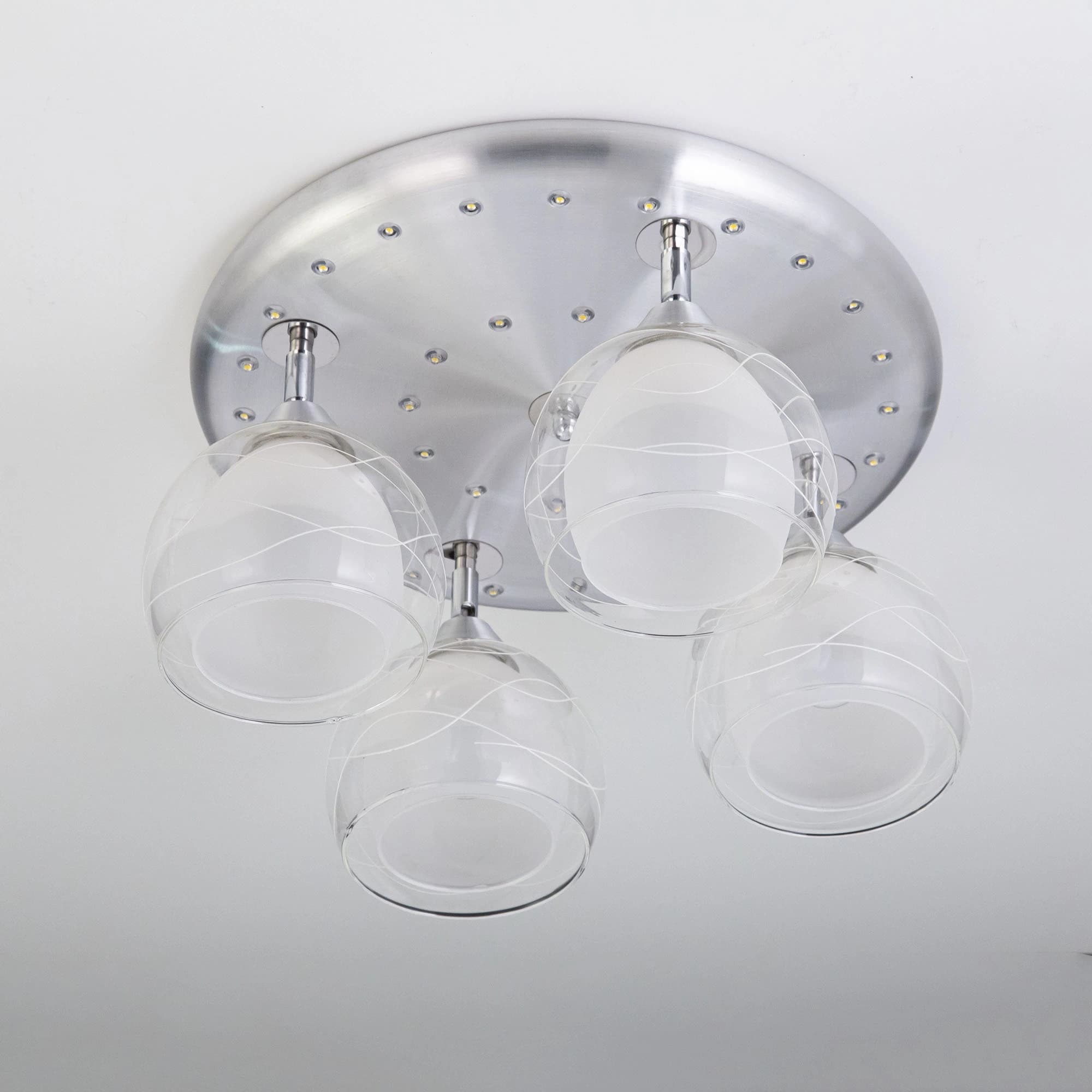 Citilux CL158142 Самба+LED Алюм+Хром Светильник Люстра — миниатюра 2