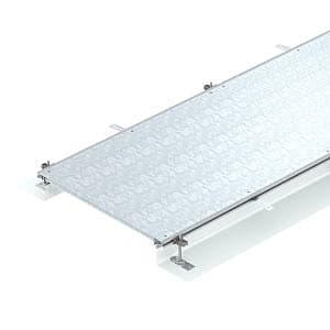 OBO Bettermann Секция кабель-канала OKA-G глухая 2400x600x40–140 мм (сталь) 7424008 — миниатюра 2