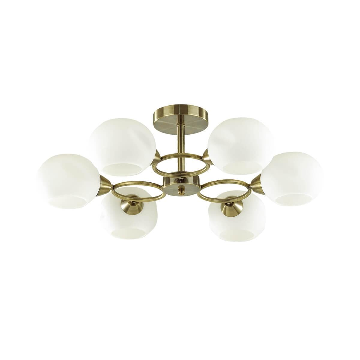Lumion 4549/6C COMFI LN21 062 античная бронза, белый Люстра потолочная E14 6*40W 220V PENELOPA — миниатюра 2