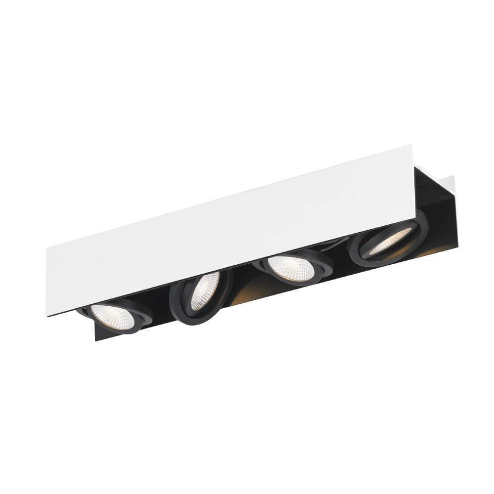 Eglo 39318 Светодиодный потолочный светильник VIDAGO, 4x5,4W(LED), белый/черный