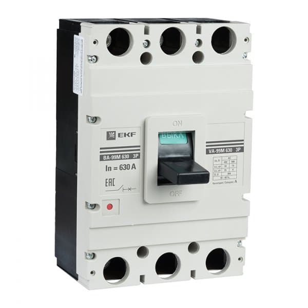 EKF PROxima Автоматический выключатель ВА-99М 630/630А 3P 50кА