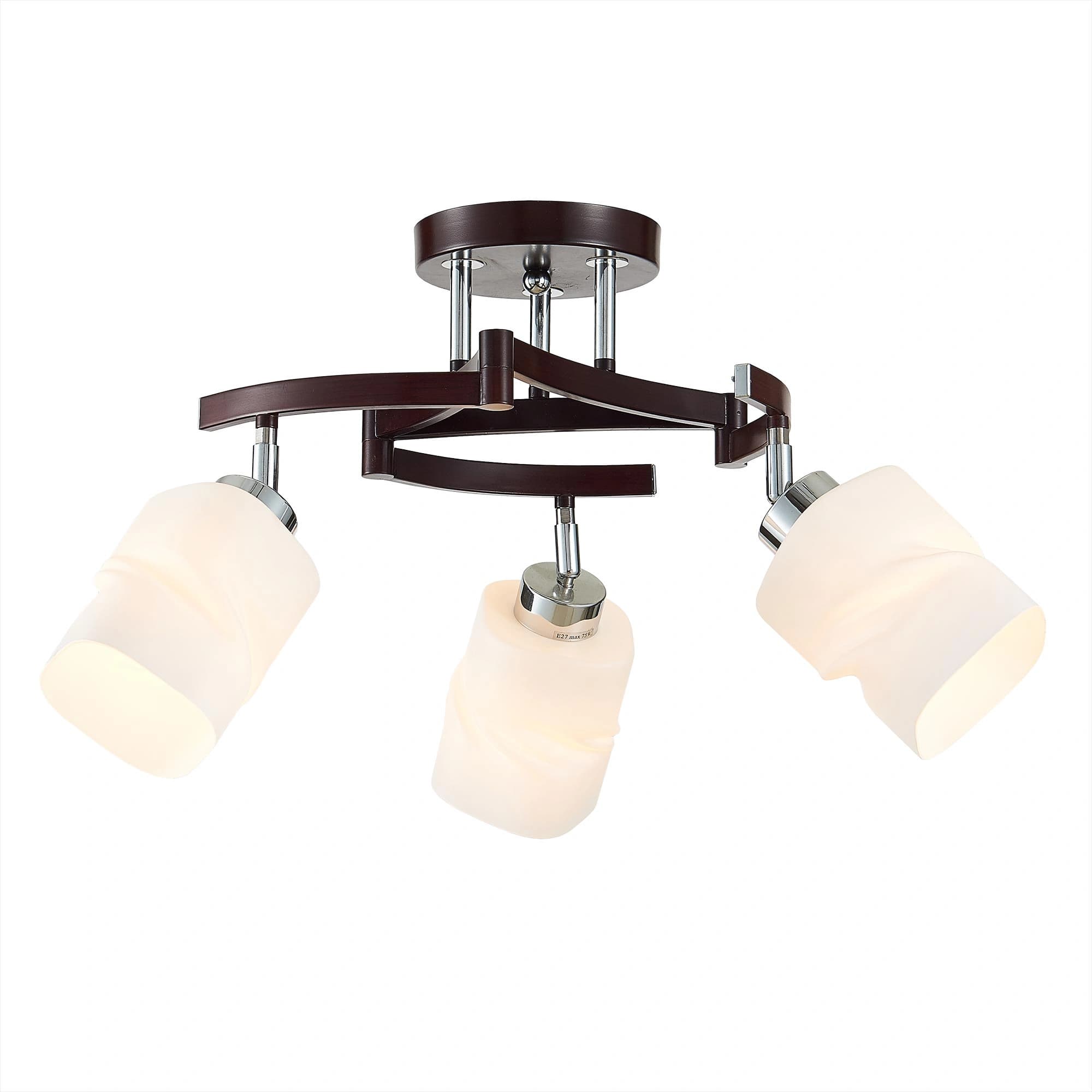 Citilux CL126132 Берта Хром+Венге Люстра