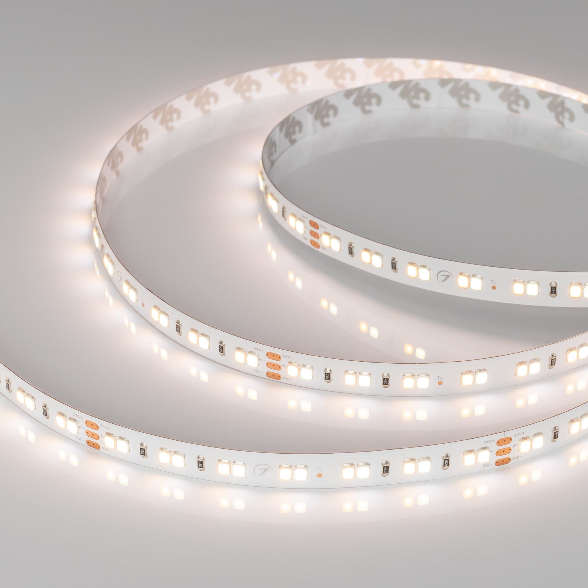 Arlight Светодиодная лента RT-A140-10mm 24V White-MIX (19.2 W/m, IP20, 2835, 5m) (Открытый) 024508(2) — миниатюра 5