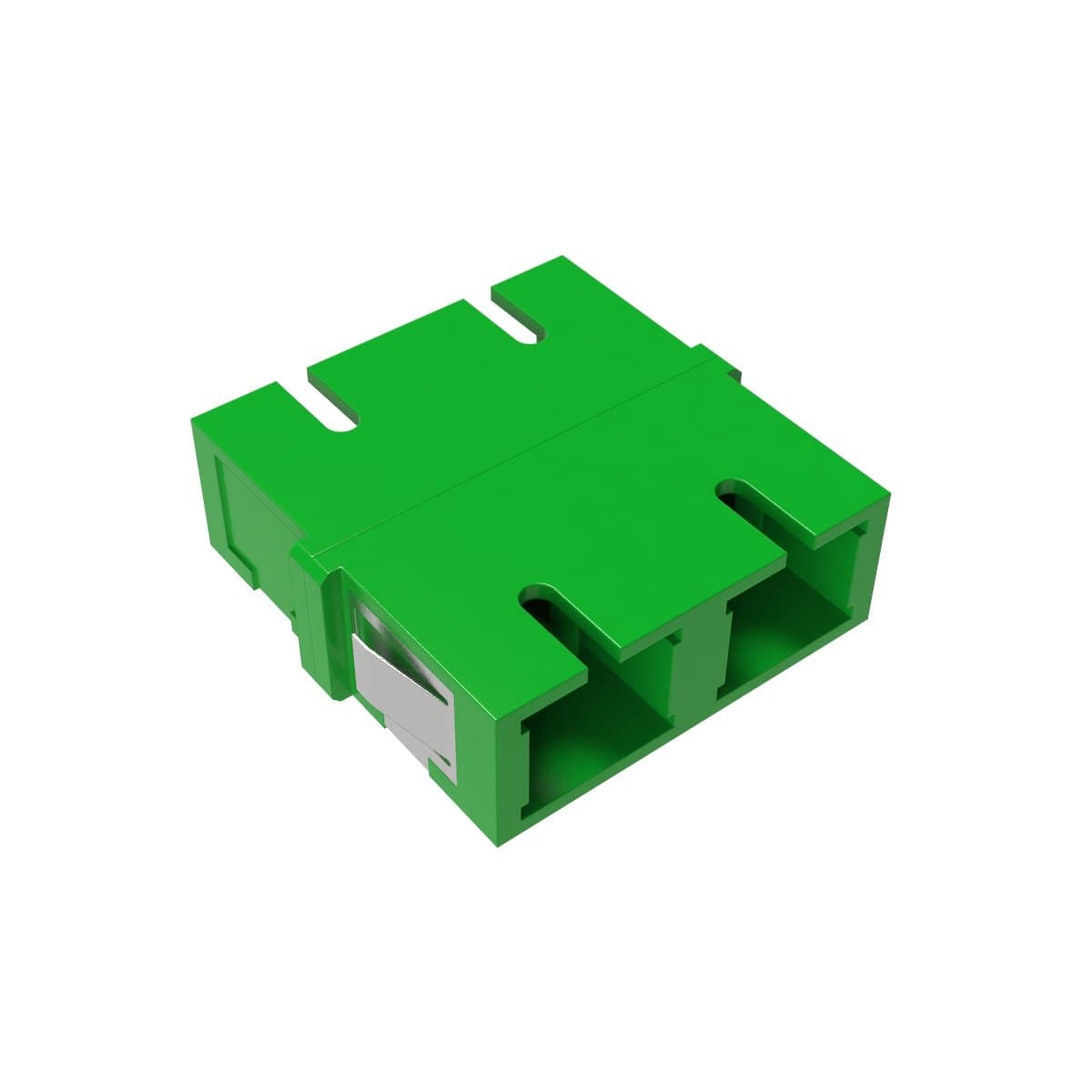 DKC Адаптер SC/APC-Duplex TOP, OS2, зеленый