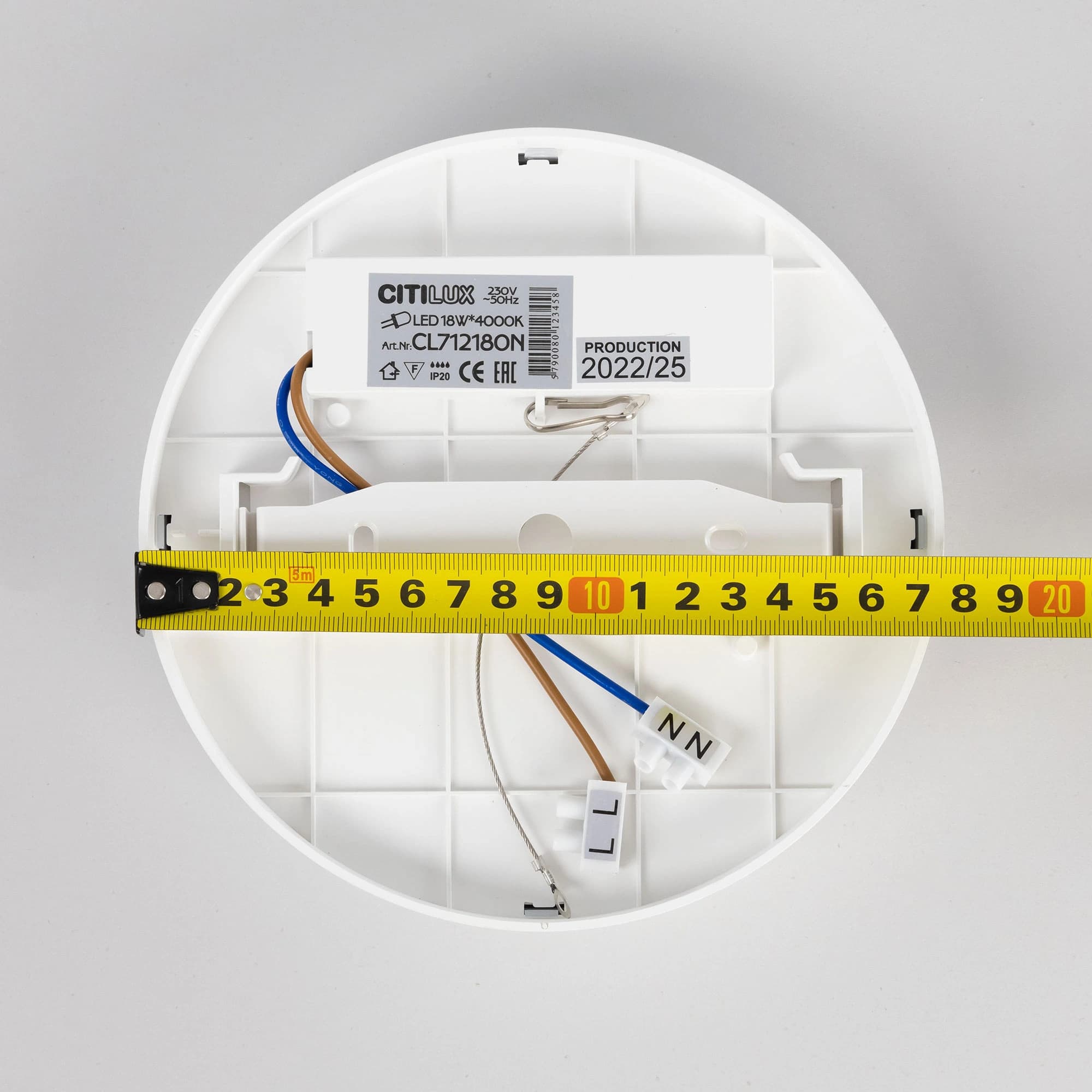 Citilux CL712180N Тао Белый Светильник Накл. LED 18W*4000K — миниатюра 22
