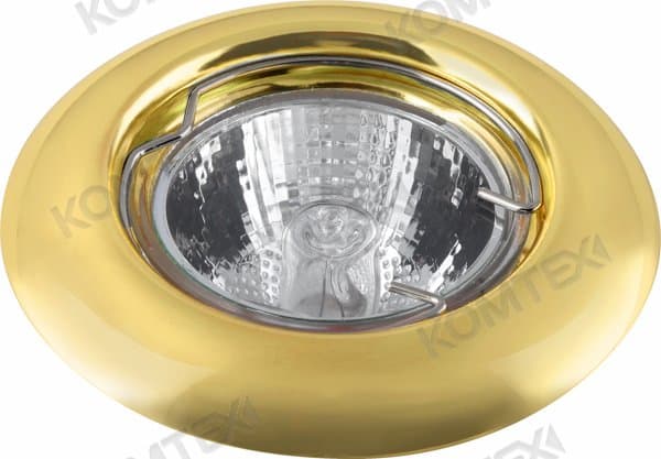Comtech Sirius Светильник галогеновый встраиваемый MR16 1x50W GU5.3 золото P00251/L