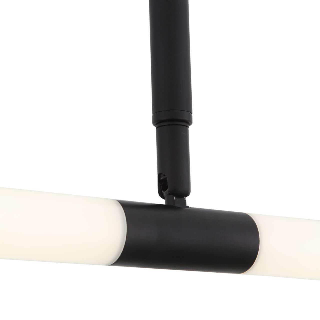 ST LUCE SL393.403.02 Светильник подвесной  Черный/Белый LED 2*10W — миниатюра 2