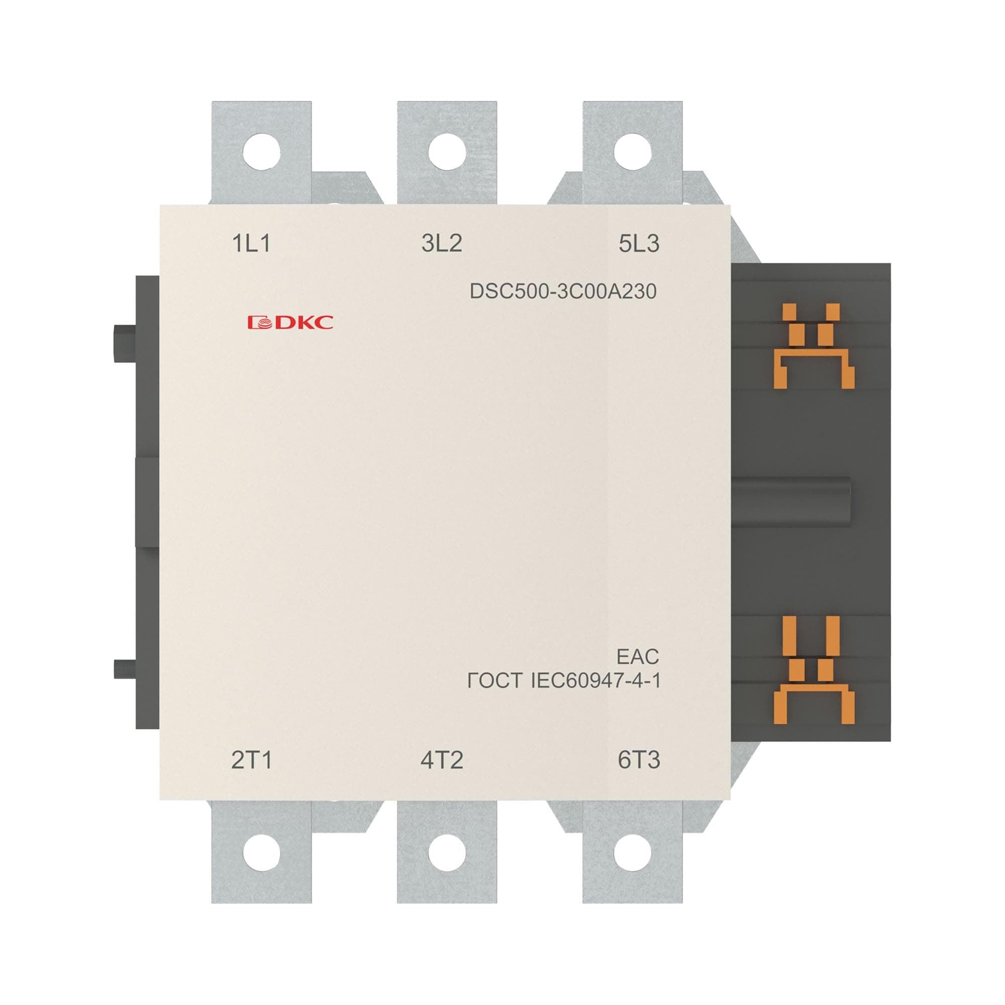 DKC Магнитный контактор DSC500-3C00A230 500А 250кВт (AC3) кат 220В AC — миниатюра 2