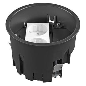 OBO BETTERMANN  Монтажная коробка для лючка GES R2, 120х85 мм (с 2 розетками 250В 16A, полиамид) 7408832 — миниатюра 2