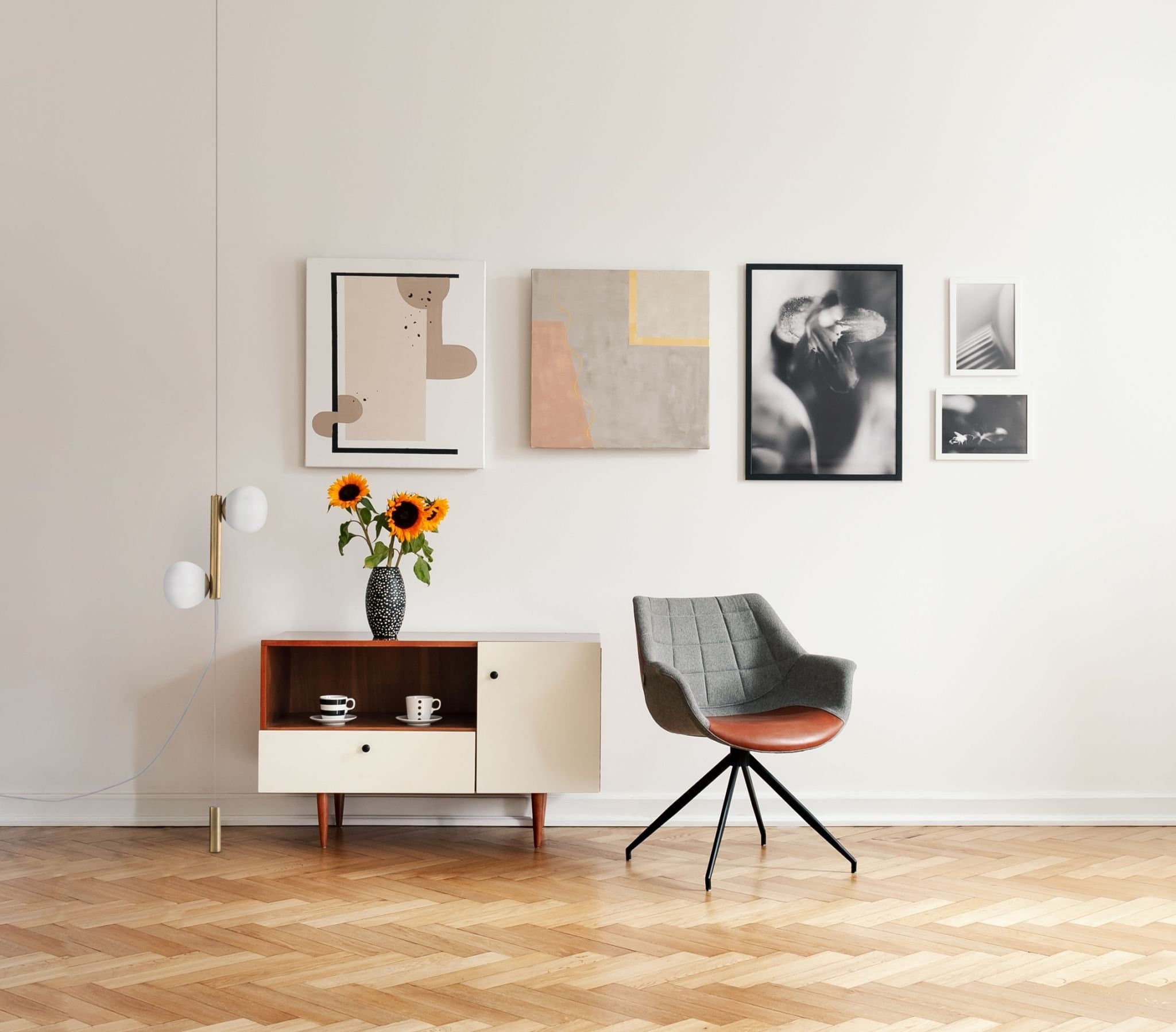 Maytoni Modern Erich Латунь Торшер E14 40W MOD221FL-01G — миниатюра 3