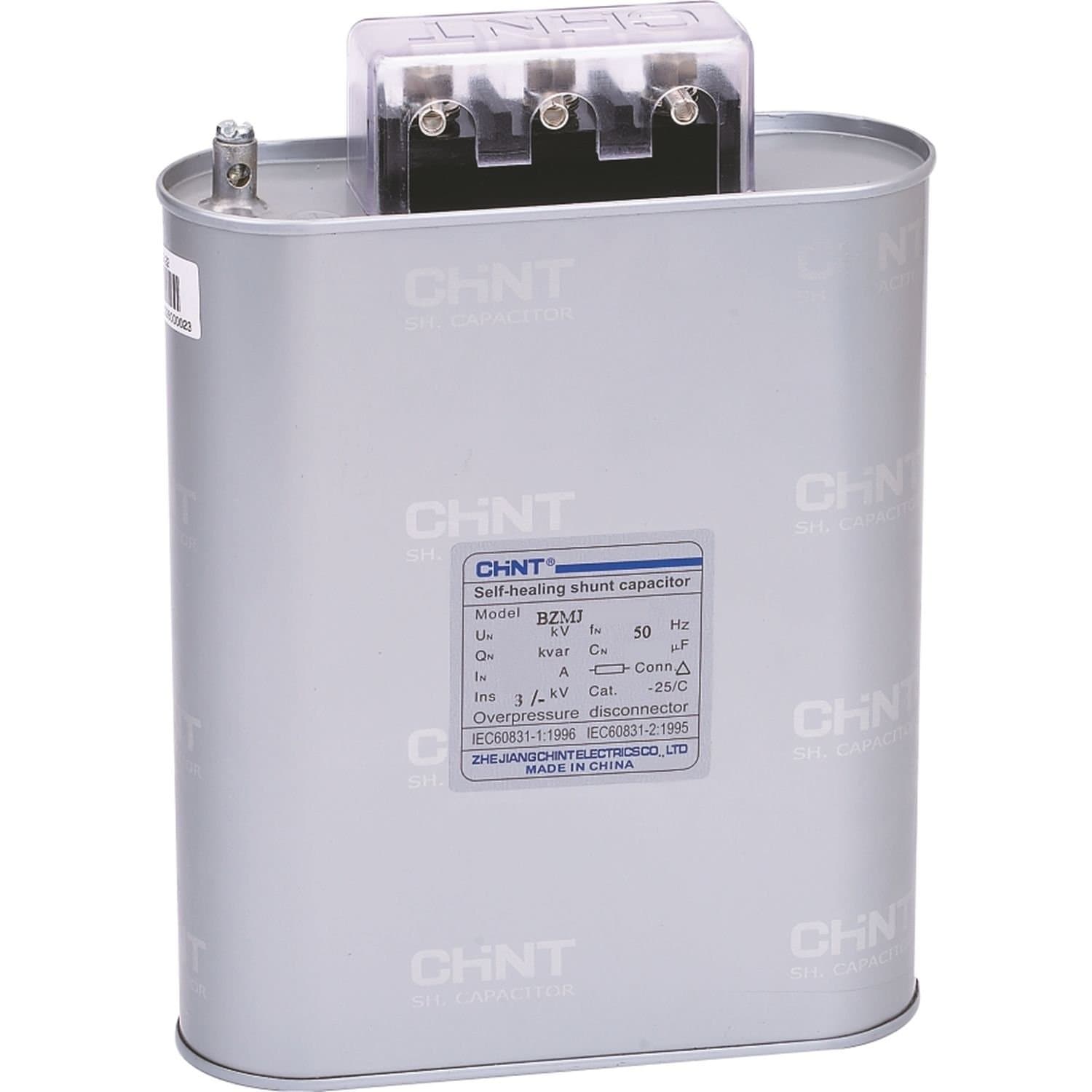 CHINT Трехфазный конденсатор BZMJ 0.45-5-3 АС450В, 5 кВАр（CHINT)