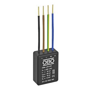 OBO Bettermann УЗИП для светодиодных ламп 1+NPE (Класс II+III), 230 В 5092480 — миниатюра 2