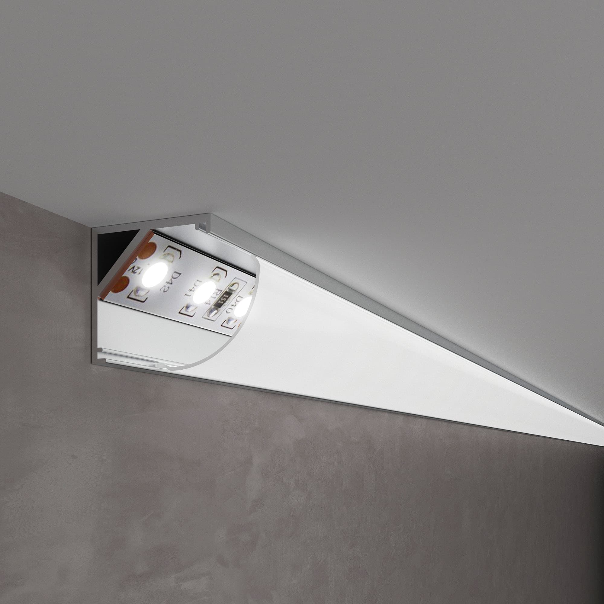 Elektrostandard LL-2-ALP008 / Угловой алюминиевый профиль для LED ленты (под ленту до 10mm) a041813