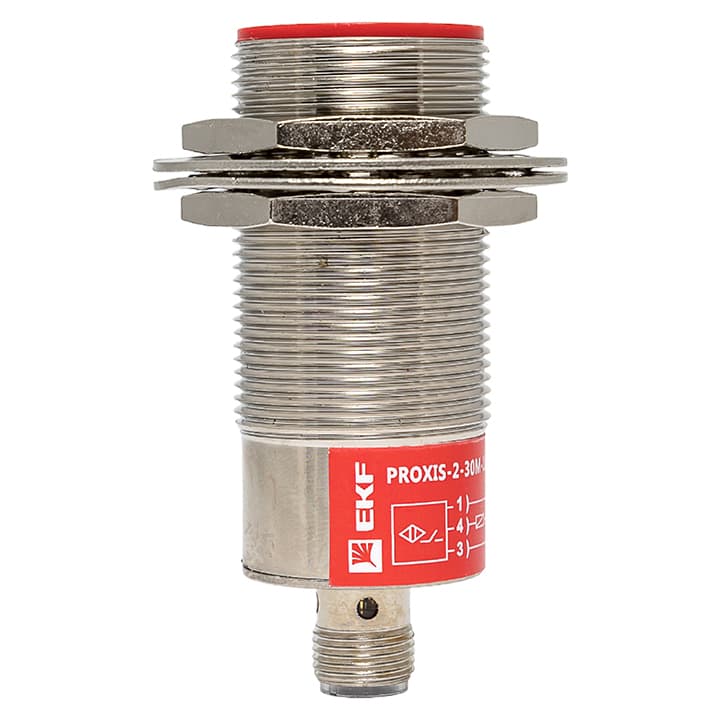 Индуктивный бесконтактный датчик PROXIS-2-30M-10-N-NO-M12 — миниатюра 2