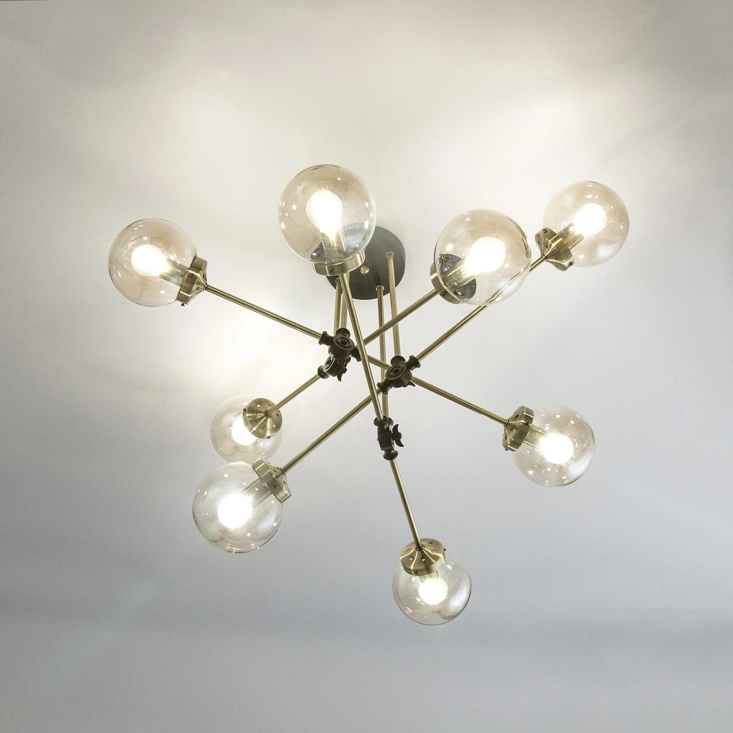 Citilux CL105185 Планета Черн+Дымч. Люстра — миниатюра 6