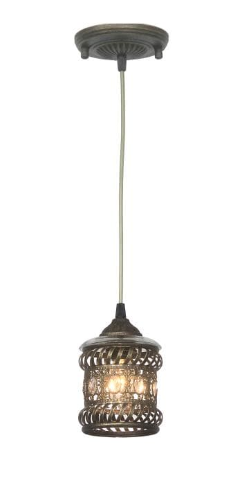 Favourite Arabia Коричневая Люстра 1*E14*40W 1621-1P