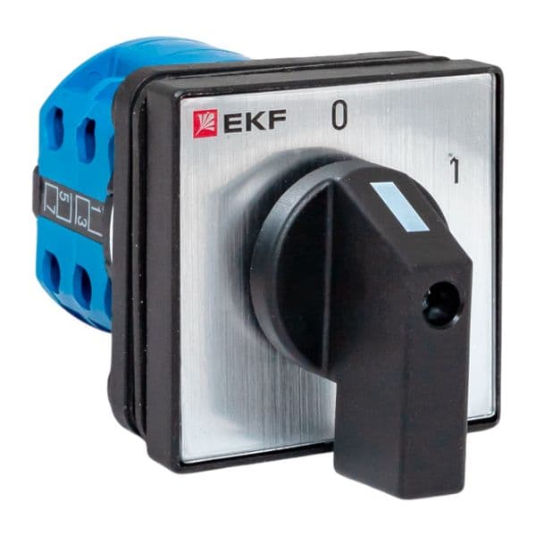 EKF Переключатель кулачковый ПК-1-13 10А 3P «0-1» IP65 — миниатюра 1