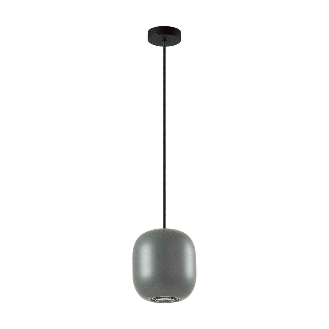Odeon Light 5060/1EA PENDANT ODL24 313 темн.зеленый/черный/металл Подвес GU10 LED 4W COCOON