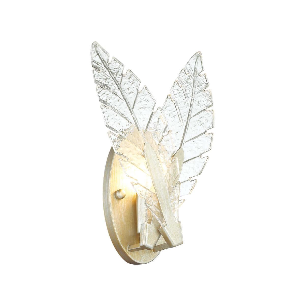 Odeon Light 4838/1W HALL ODL21 339 золотистый/стекло Бра E14 1*40W FLOWERI — миниатюра 1