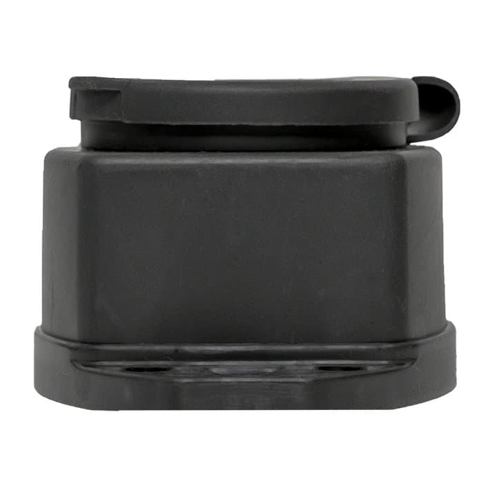 EKF Basic Розетка (колодка) четырехместная с защит. крышками каучуковая 230В 2P+PE 16A IP44 — миниатюра 6