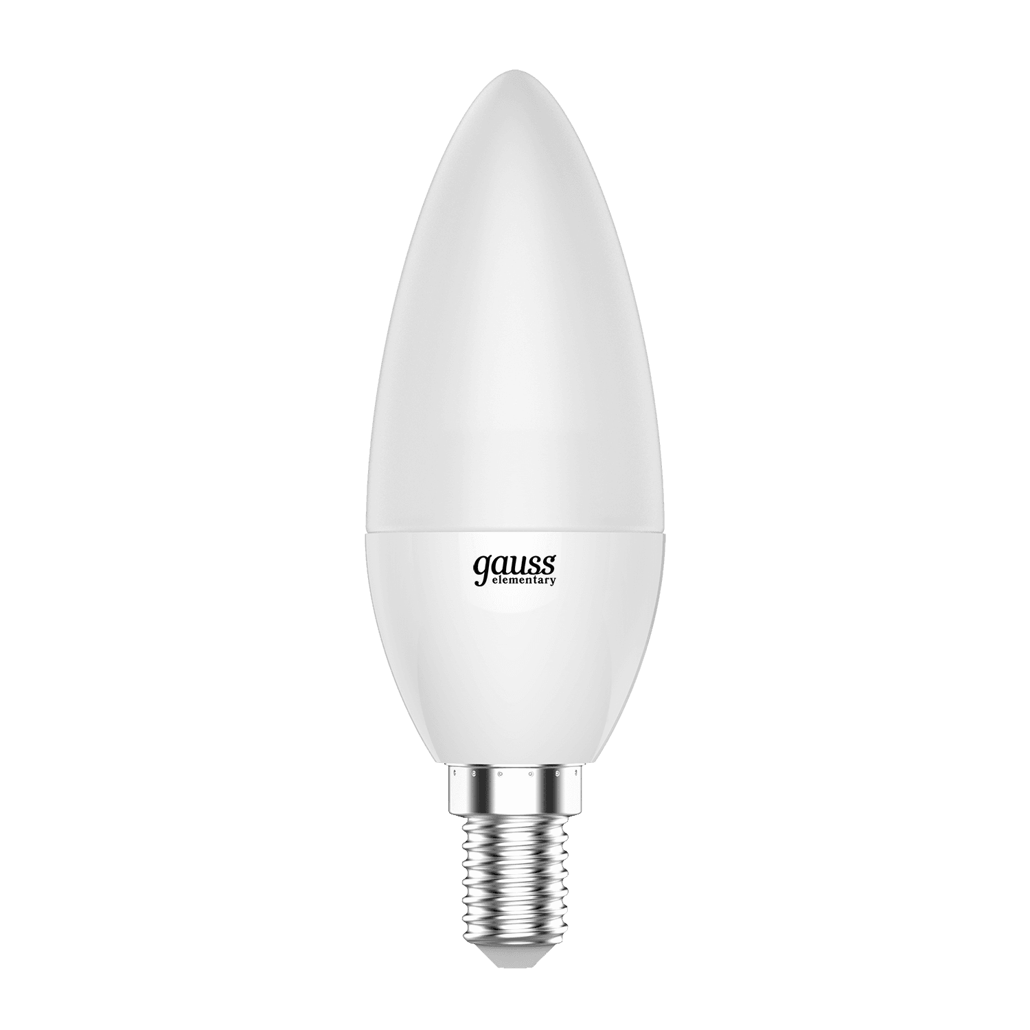 Gauss Лампа Elementary Свеча 10W 750lm 6500K Е14 LED 33130 — миниатюра 5