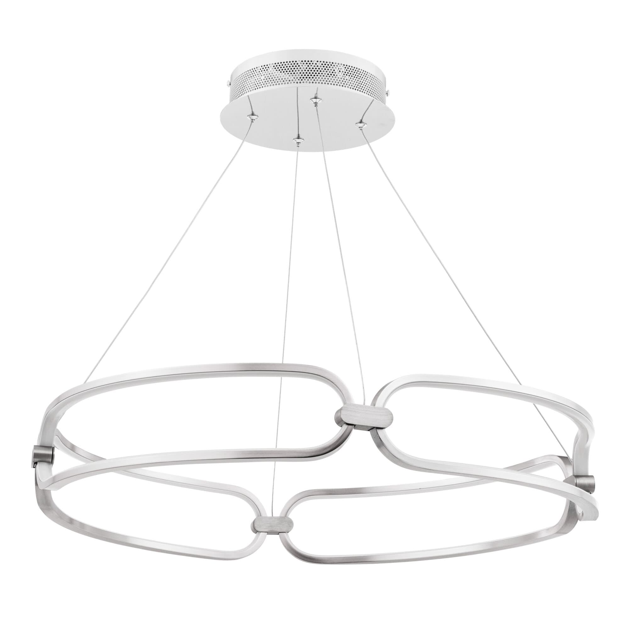 Maytoni Modern Chain Никель Подвесной светильник LED 50W 3500Лм MOD017PL-L50N — миниатюра 5