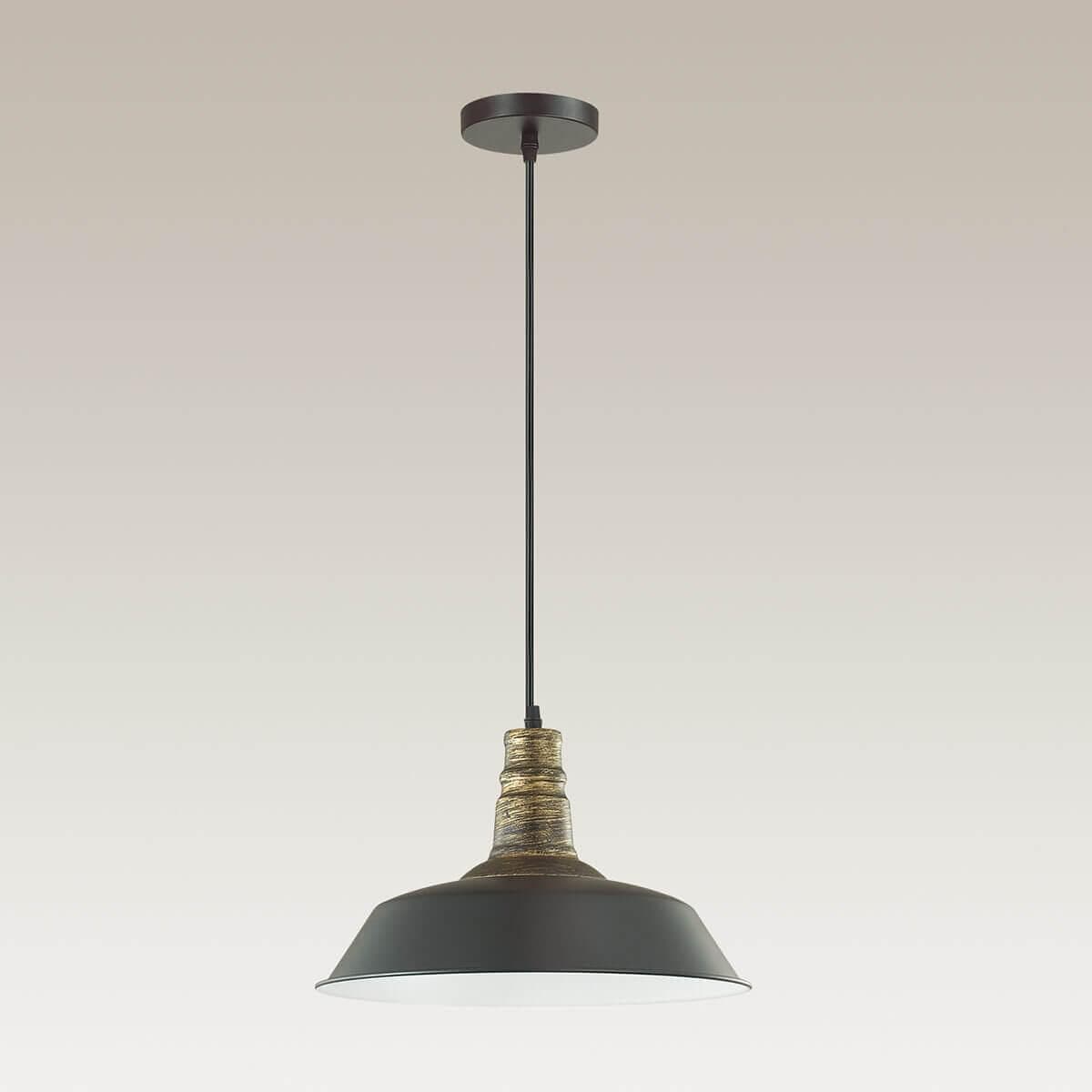 Lumion 3677/1 LN18 266 матовый чёрный Подвес E27 60W 220V STIG — миниатюра 2