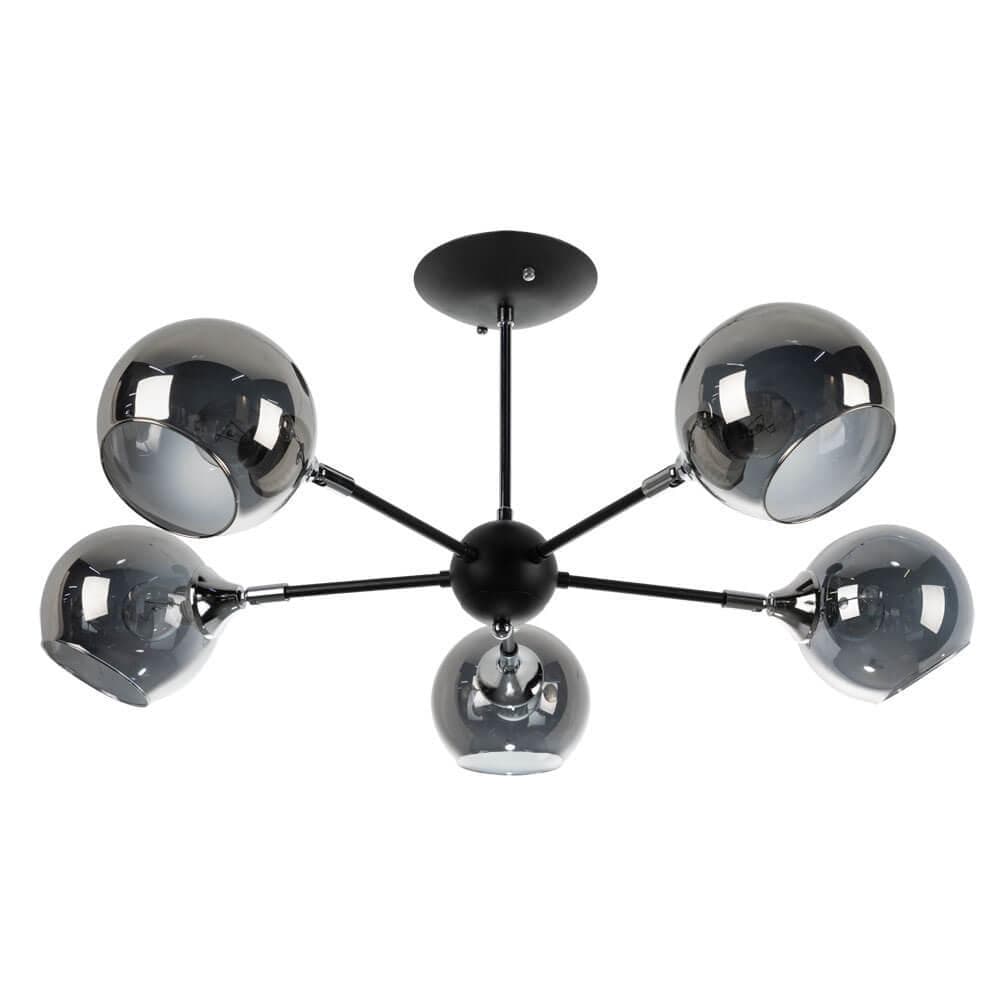 Arte Lamp A2708PL-5BK Люстра потолочная — миниатюра 1