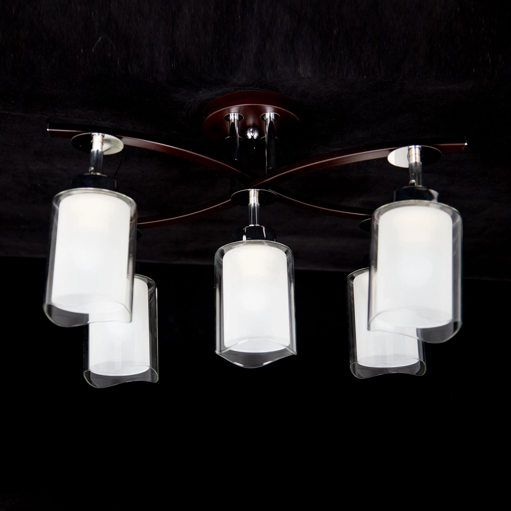 Citilux CL156152 Фортуна Венге+Хром Люстра — миниатюра 8