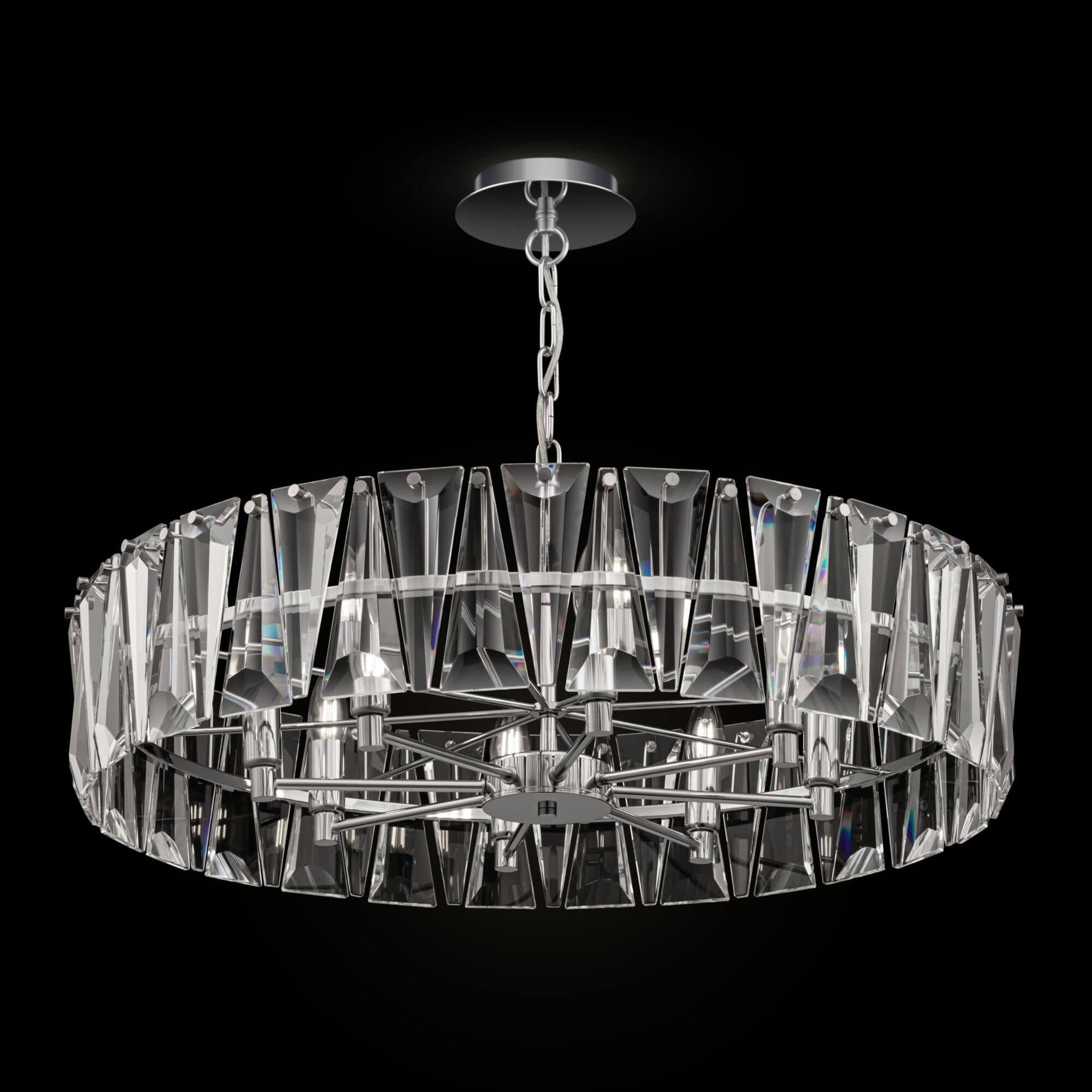Maytoni Modern Puntes Хром Подвесной светильник MOD043PL-08CH — миниатюра 6