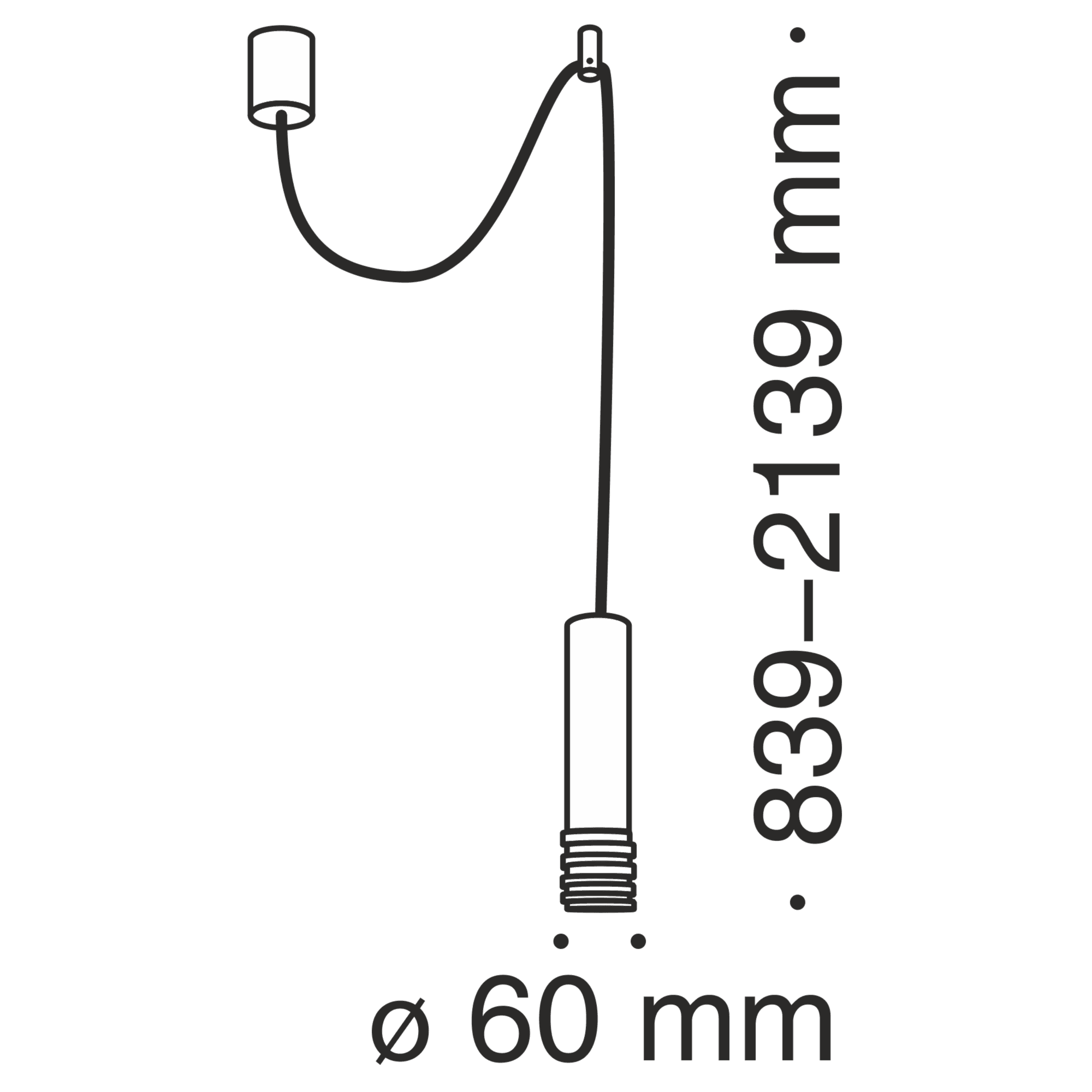 Maytoni Technical Kinzo Белый Подвесной светильник GU10 40W P025PL-01W — миниатюра 3