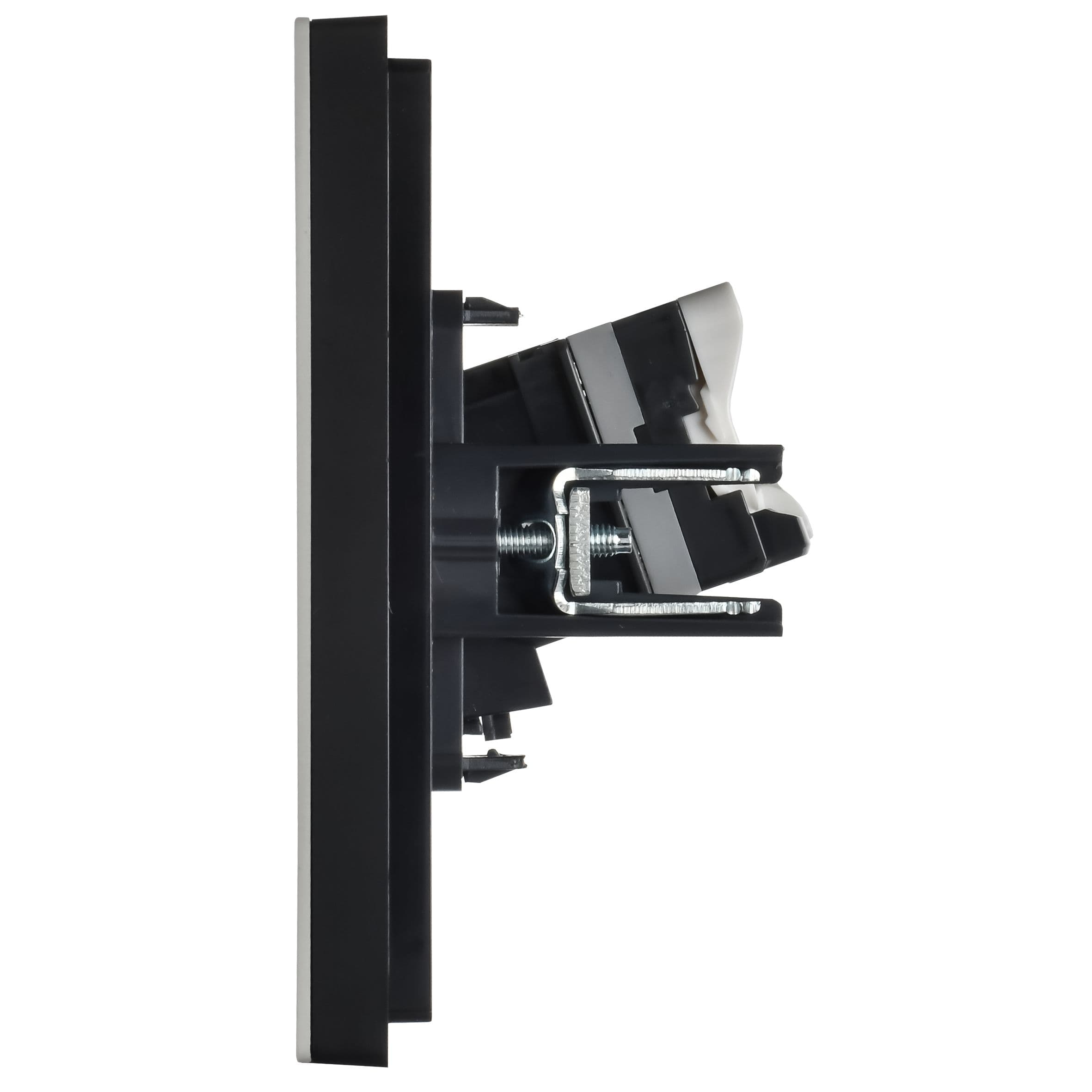 IEK FORTE&PIANO Металл Никель Розетка комп. RJ45 кат.5E FP732M — миниатюра 4