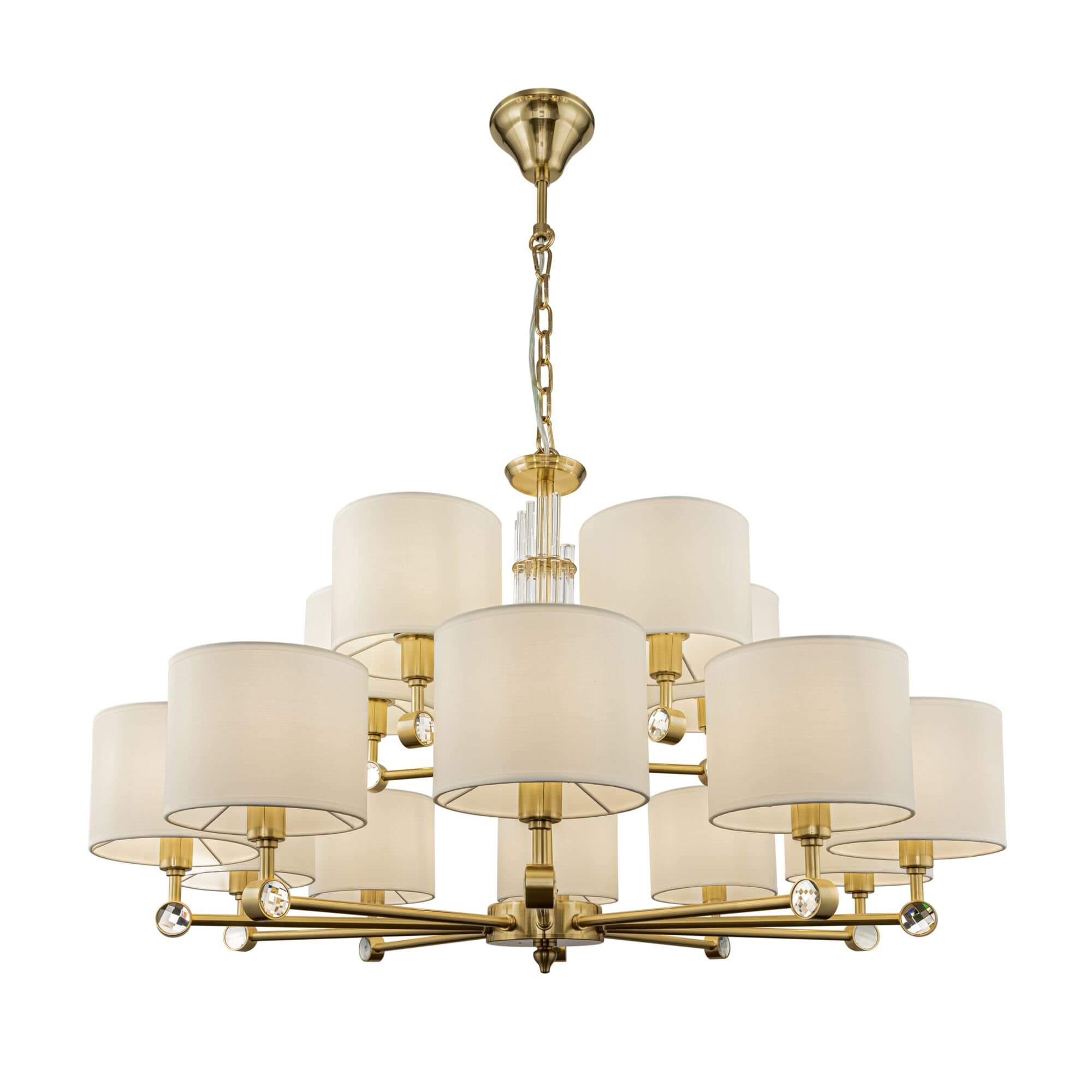 Maytoni Neoclassic Alloro Латунь Люстра MOD088PL-15BS — миниатюра 8