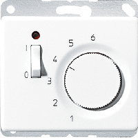 JUNG SL 500 Бронза Термостат комнатный, 10(4)А TRSL231GB — миниатюра 1