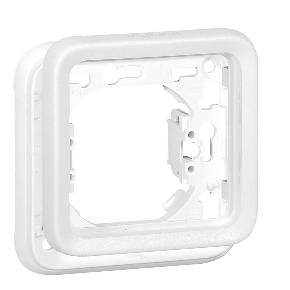 Legrand Plexo Arctic Антибактериальный Рамка 1-ая с суппортом,внутреннего монтажа 070792
