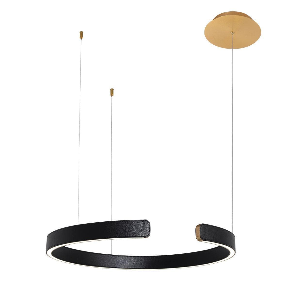 LOFT IT 10025/600 Black Светильник подвесной Ring, шт — миниатюра 1