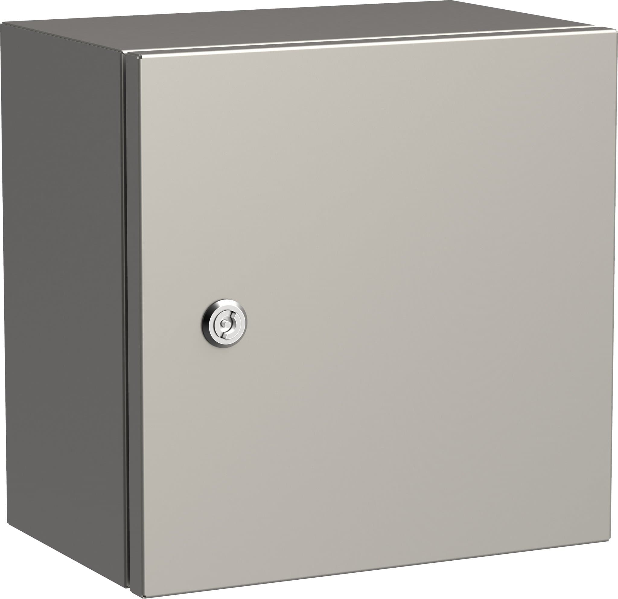 IEK TITAN 5 Корпус метал. ЩМП-30.30.20 (AISI 304) УХЛ1 IP66 300х300х200мм