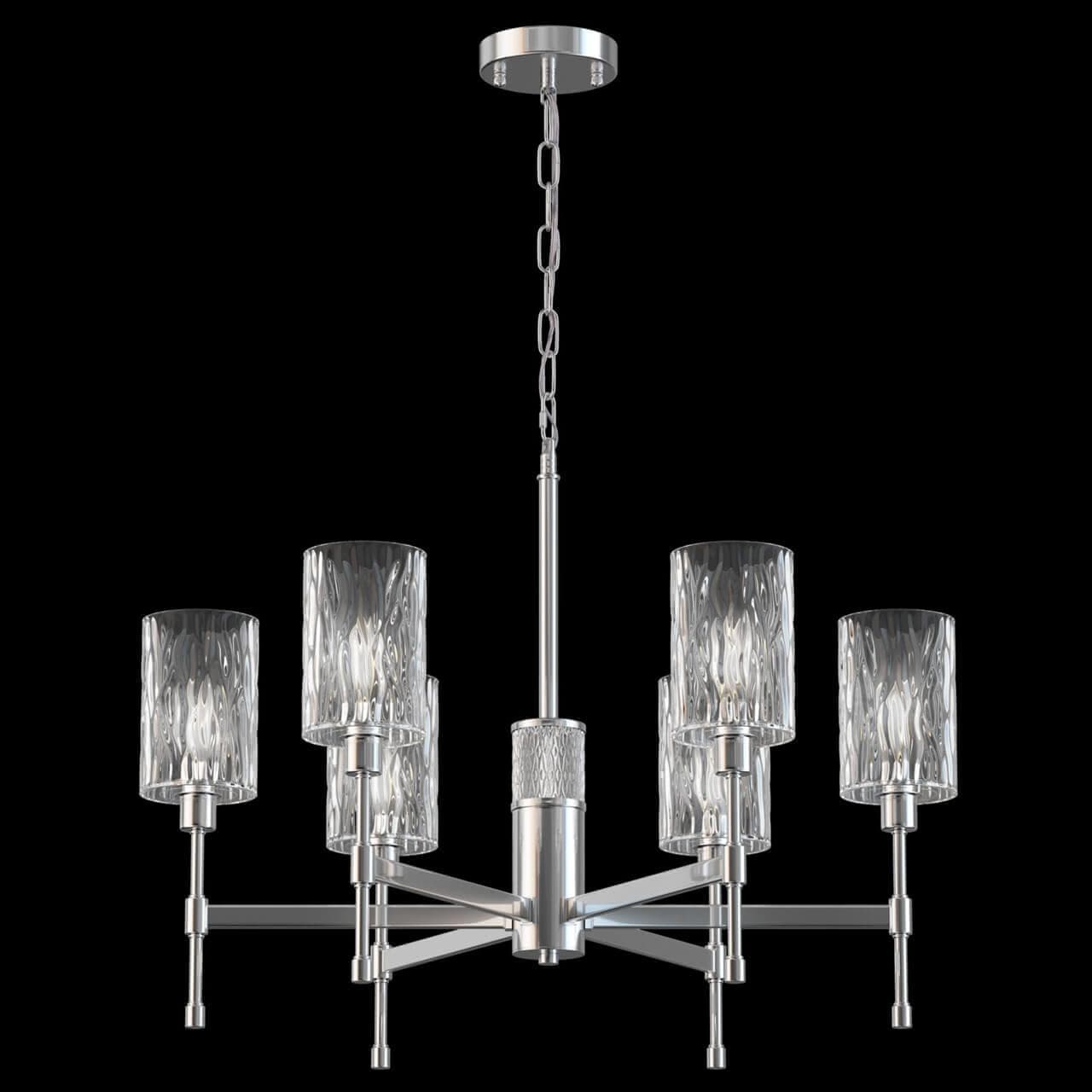 Freya Crystal Elsa Хром Люстра FR5133PL-06CH — миниатюра 8